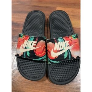 Multicolor Nike Slides *Great Condition*